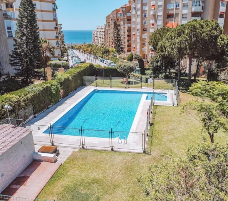 Desayuno Con Vistas, Parking Privado Terraza Lägenhet La Cala Del Moral Exteriör bild
