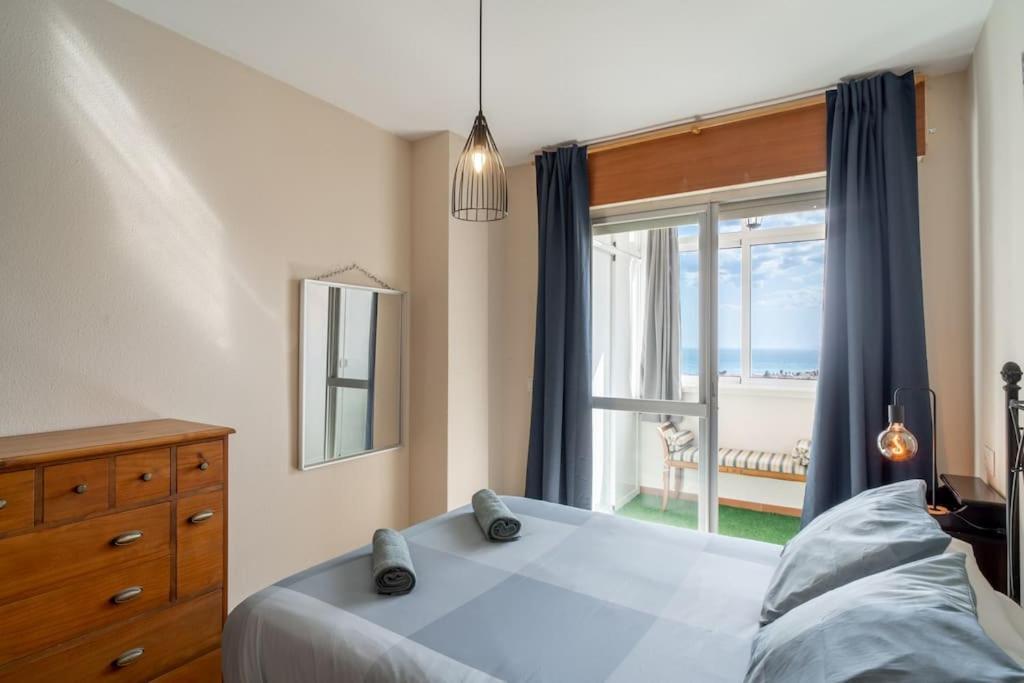 Desayuno Con Vistas, Parking Privado Terraza Lägenhet La Cala Del Moral Exteriör bild
