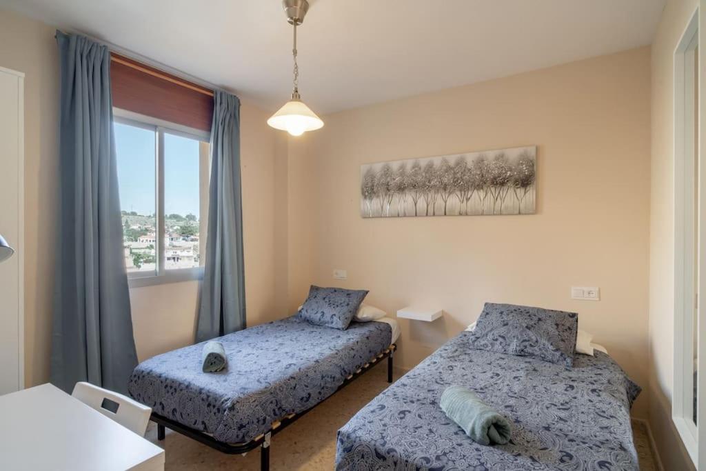 Desayuno Con Vistas, Parking Privado Terraza Lägenhet La Cala Del Moral Exteriör bild